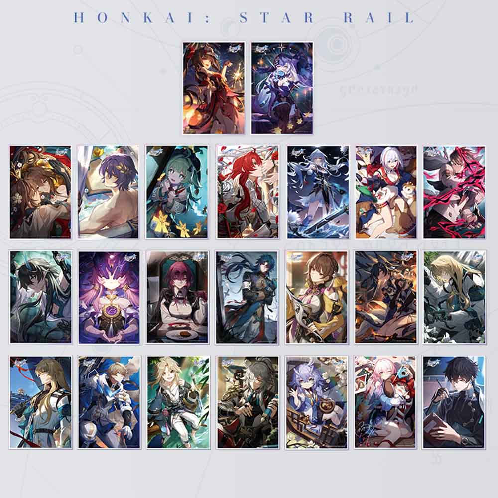 Honkai: Star Rail Light Cone Official Acrylic Colored Paper – Genshingo