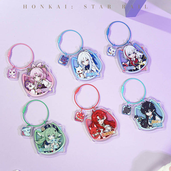 【HSR】 Little Cat Series Acrylic Pendant