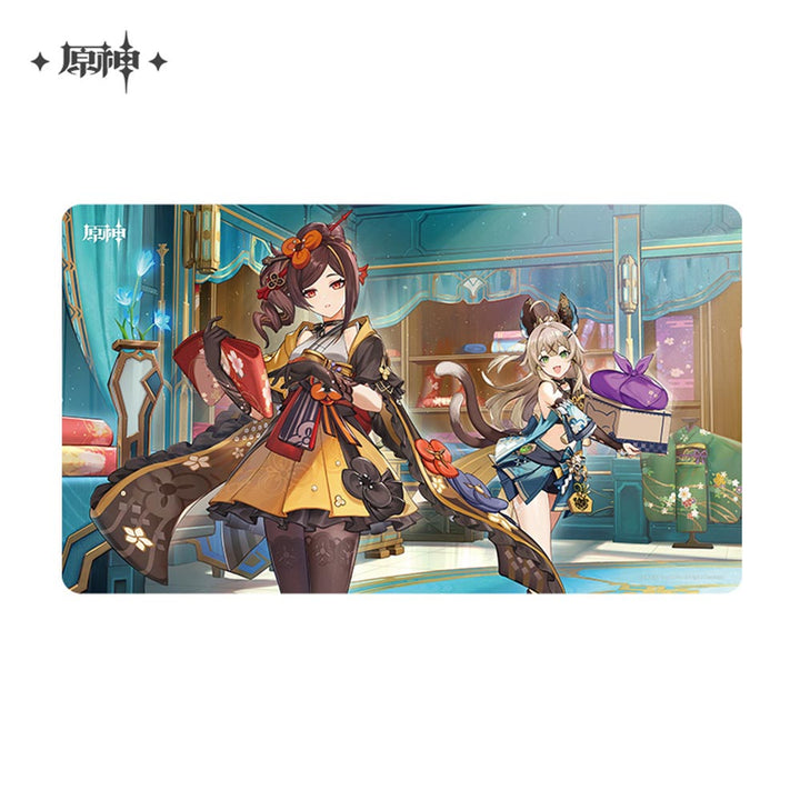 Genshin Impact Theme Mouse Pad