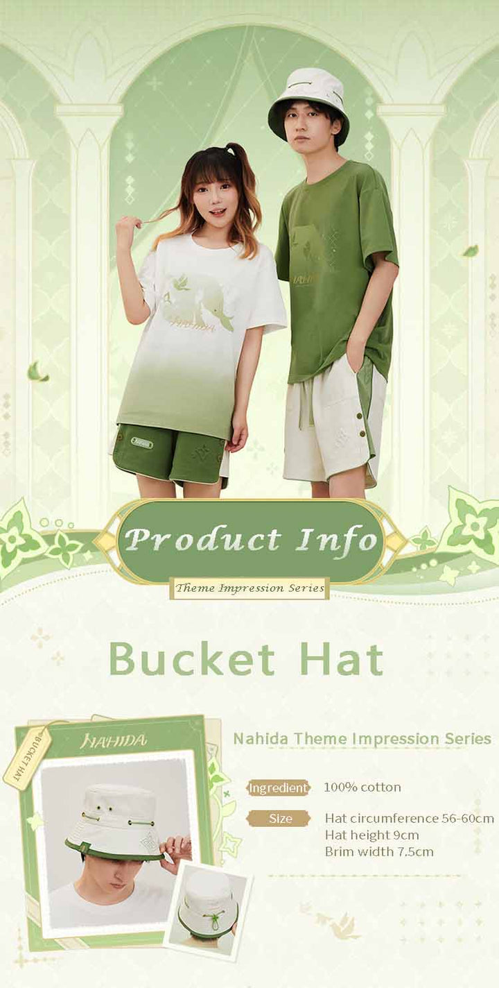 Genshin Official Nahida Impression Series Bucket Hat