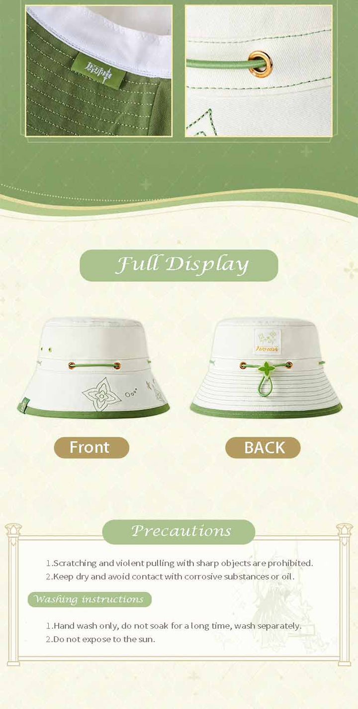 Genshin Official Nahida Impression Series Bucket Hat