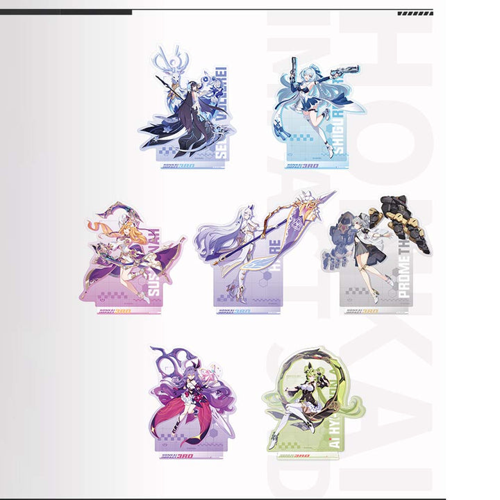 Honkai Impact 3rd Character Acrylic Stands