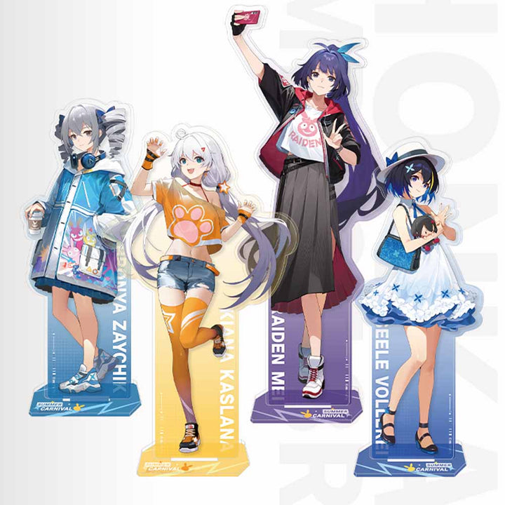 Honkai Impact 3rd Summer Carnival Acrylic Stands