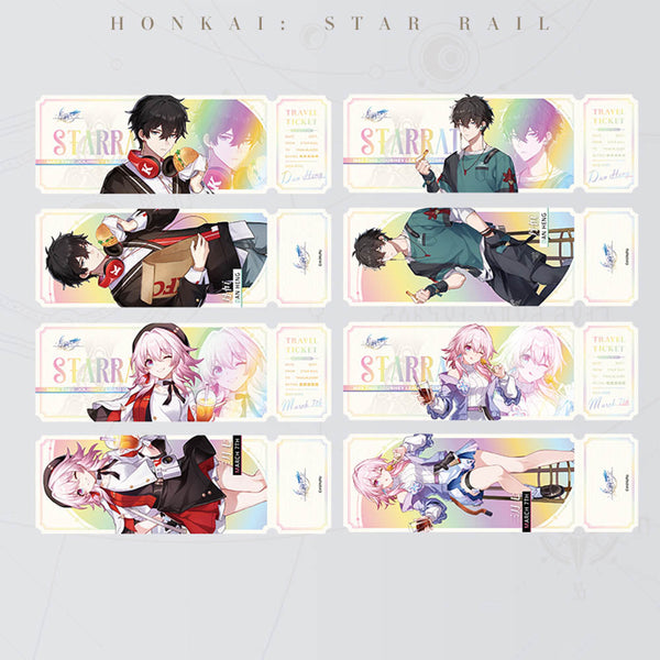 Honkai Star Rail Gourmet Sailing Series Laser Ticket