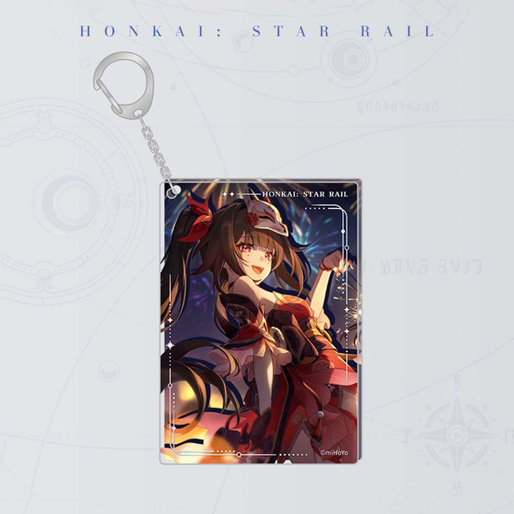 Honkai Star Rail Light Cone Acrylic Keychain