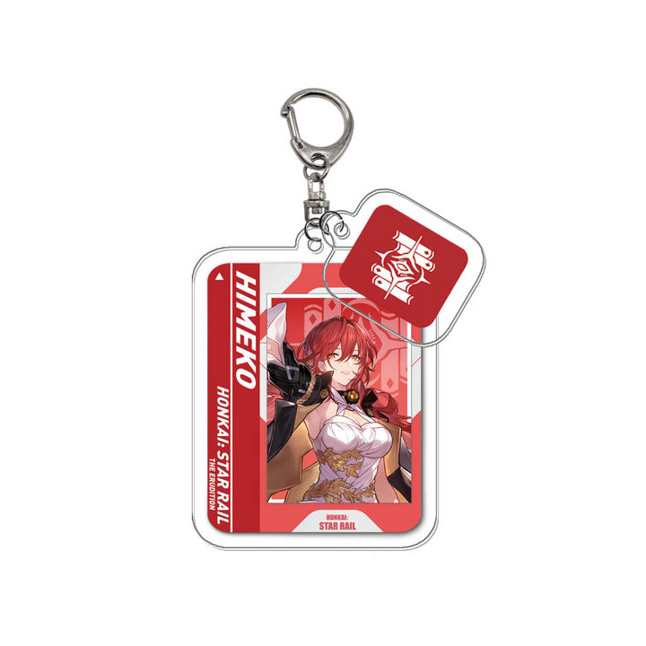 Honkai: Star Rail Character Acrylic Key Chain
