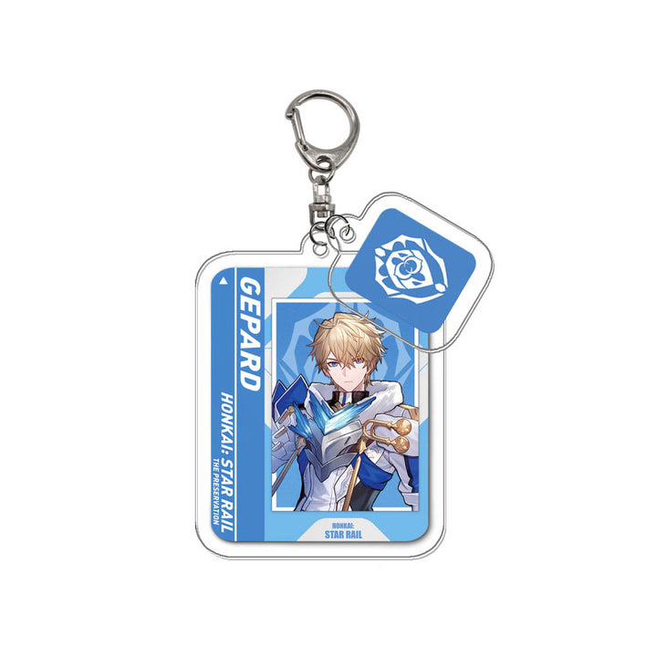 Honkai: Star Rail Character Acrylic Key Chain