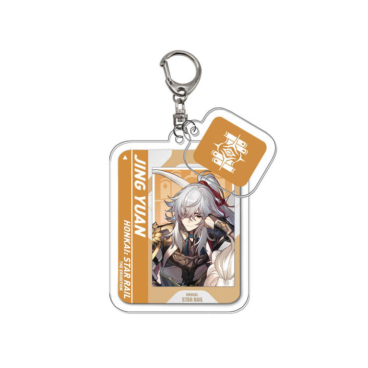 Honkai: Star Rail Character Acrylic Key Chain