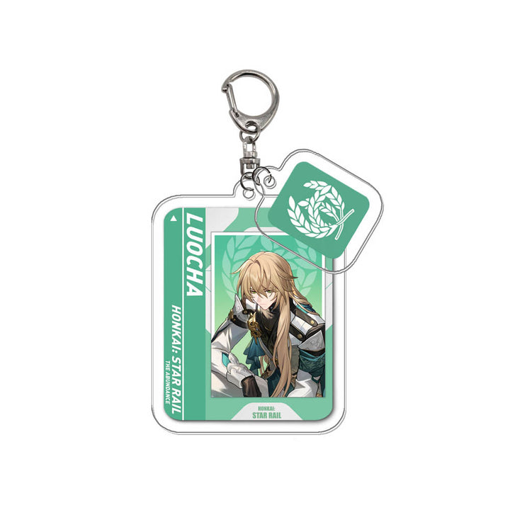 Honkai: Star Rail Character Acrylic Key Chain