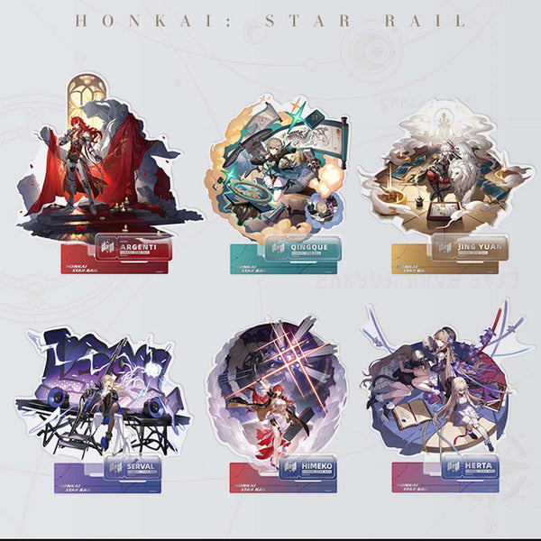 Honkai: Star Rail Characters Acrylic Stand Figure,Colorful and Exquisite  Character Design for Game Fans' Collection (Arlan)