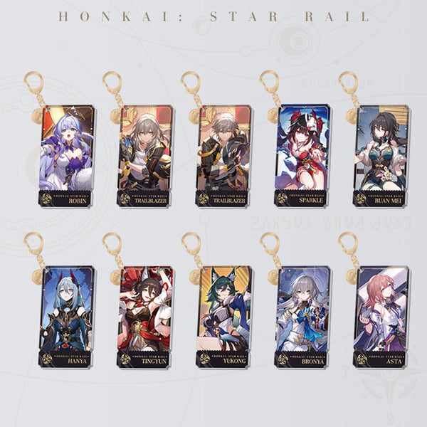 【HSR】Harmony Path Character Keychain