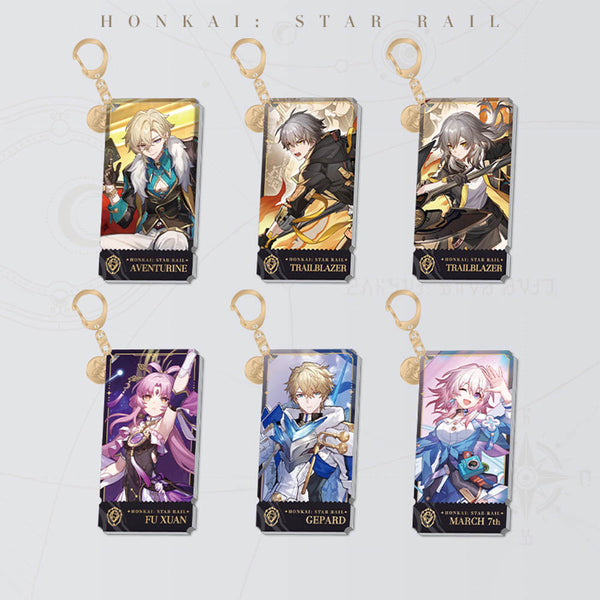 【HSR】Preservation Path Character Keychain