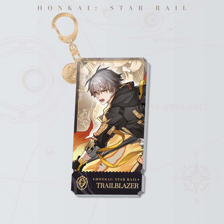 Honkai: Star Rail Preservation Path Character Keychain