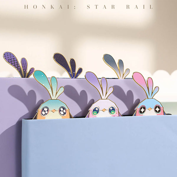 【HSR】Origami Bird Clash Metal Bookmark