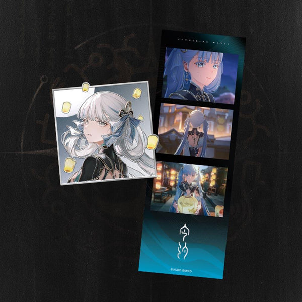 【 WuWa 】Resonator Theme Metal Badge Photo Card Set