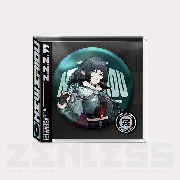 【 ZZZ 】Jane Doe Tinplate Badge