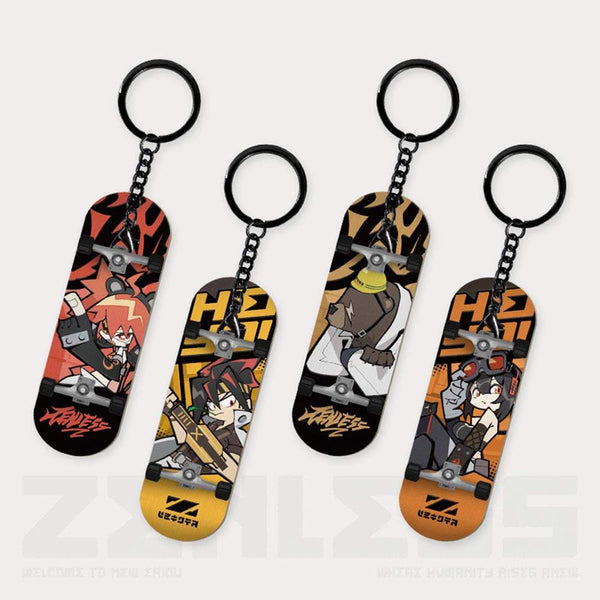 【 ZZZ 】Belobog Heavy Industries Q Version Fingertip Skateboard Pendant