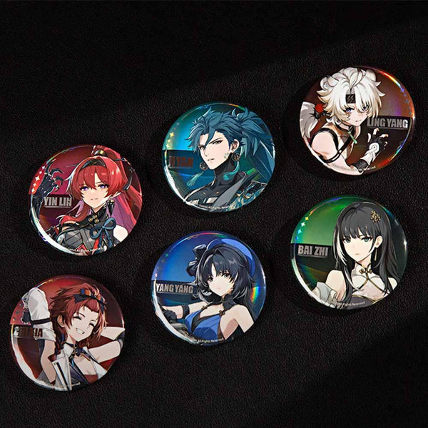 【 WuWa 】Resonator Theme Series Tinplate Badge