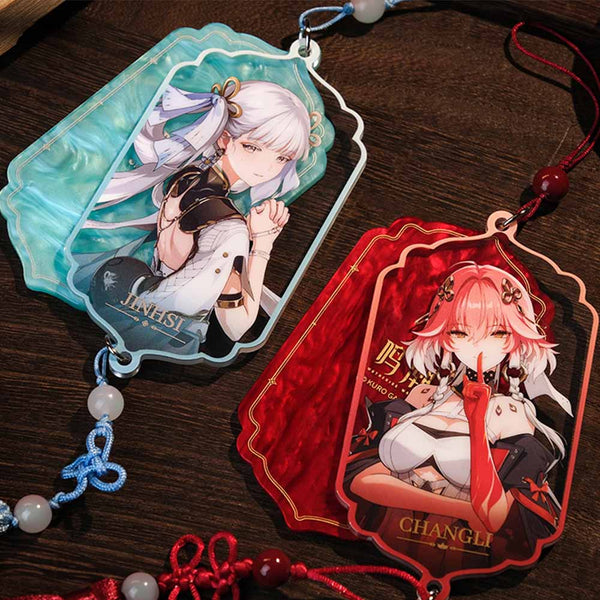 【 WuWa 】Resonator Theme Irregular Acrylic Keychain