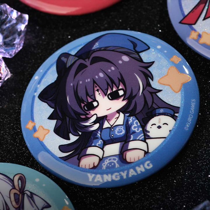 WuWa Official Comic Resonator Theme Reflective Badge