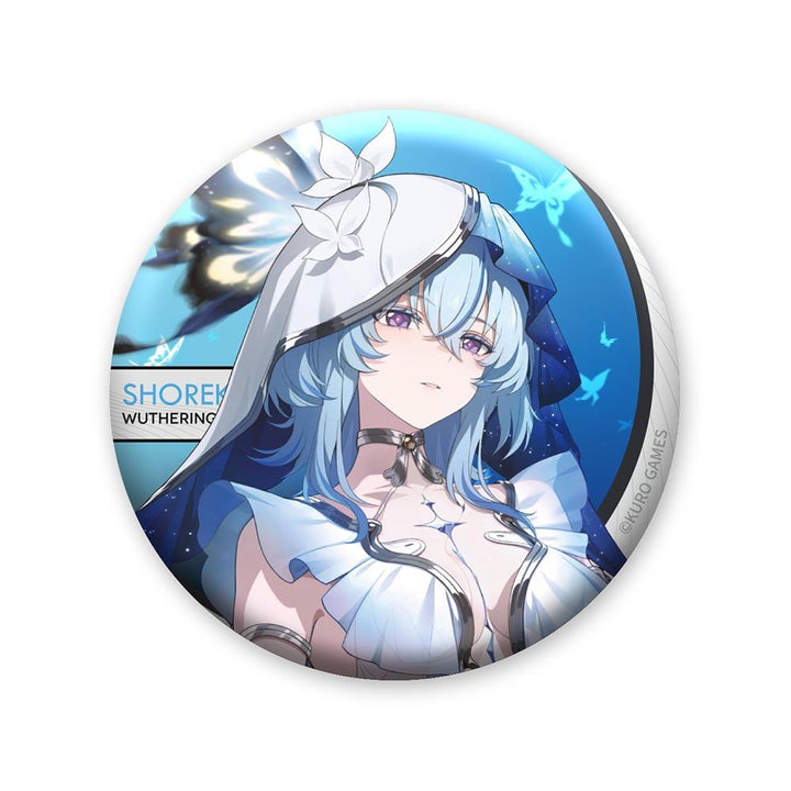 WuWa Resonator Theme Reflective Tinplate Badge