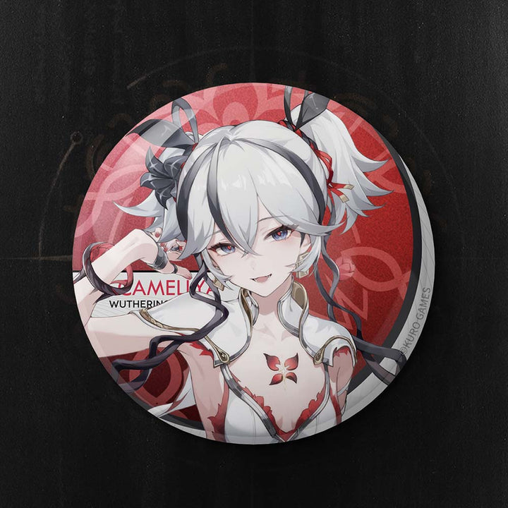 WuWa Resonator Theme Reflective Tinplate Badge