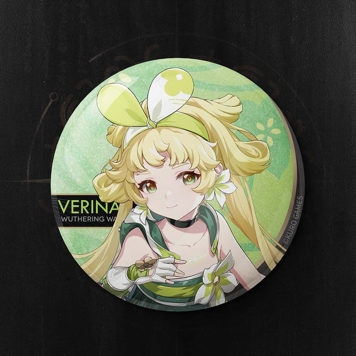 WuWa Resonator Theme Reflective Tinplate Badge