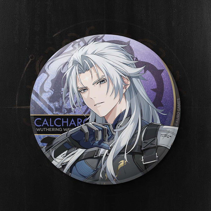 WuWa Resonator Theme Reflective Tinplate Badge