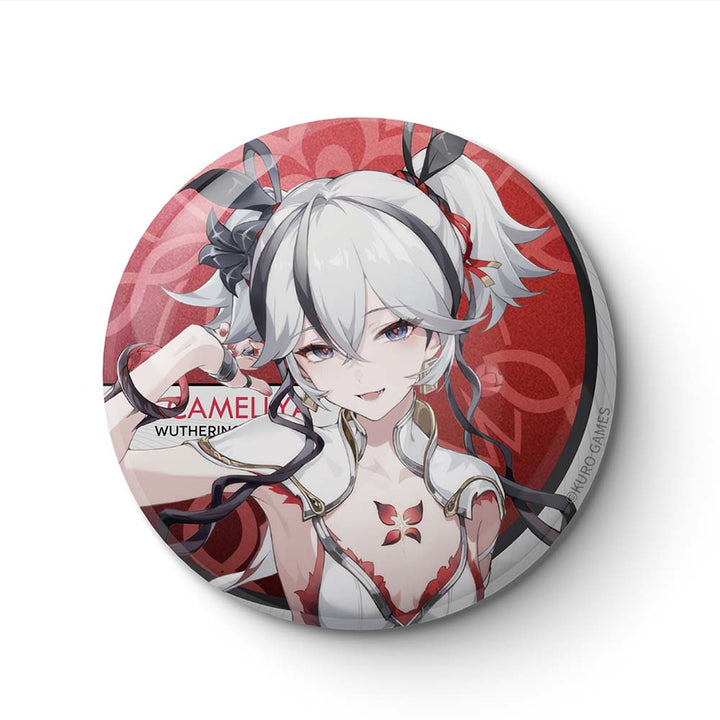 WuWa Resonator Theme Reflective Tinplate Badge