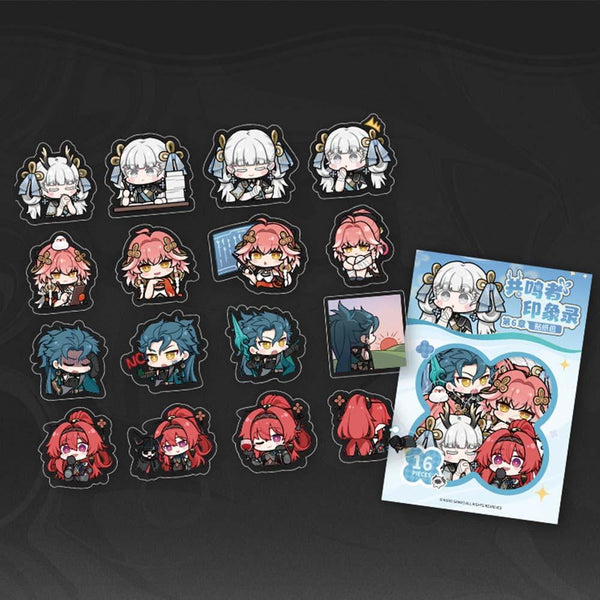 WuWa Resonator Theme Sticker Pack Set