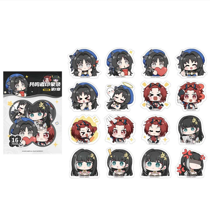 WuWa Resonator Theme Sticker Pack Set