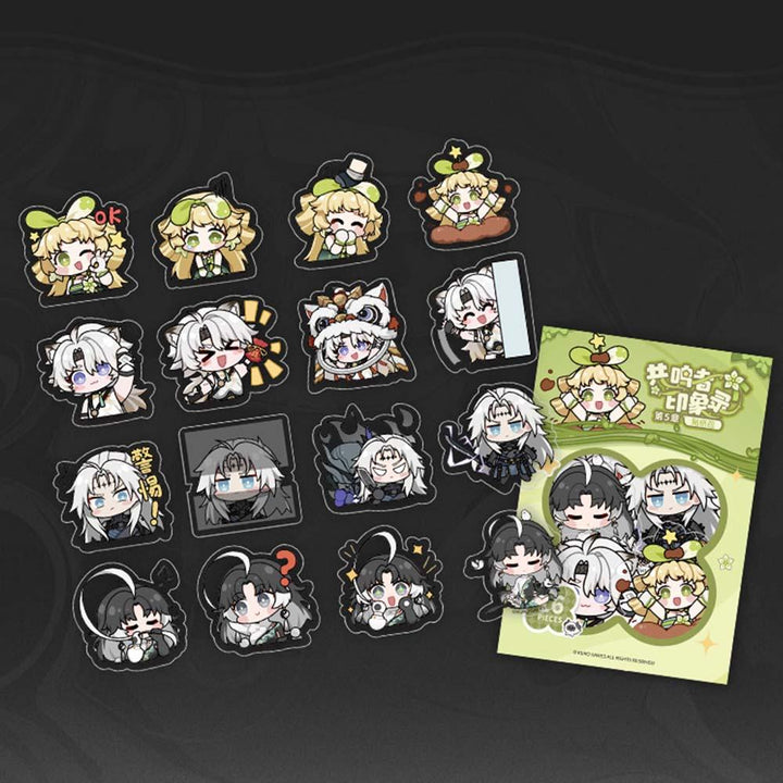 WuWa Resonator Theme Sticker Pack Set