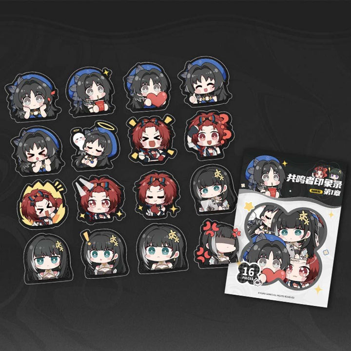 WuWa Resonator Theme Sticker Pack Set