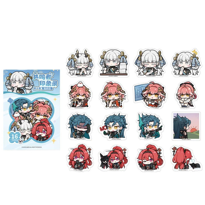 WuWa Resonator Theme Sticker Pack Set