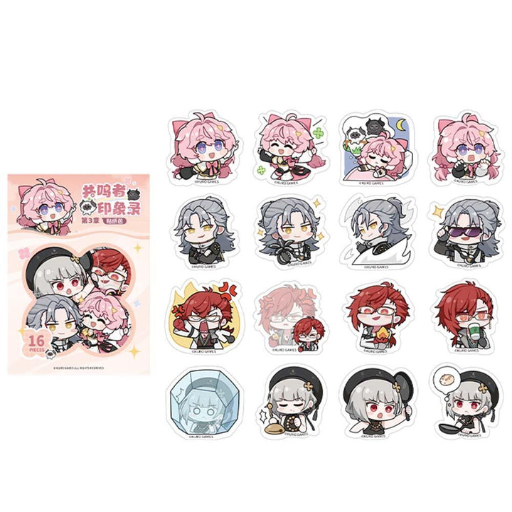 WuWa Resonator Theme Sticker Pack Set