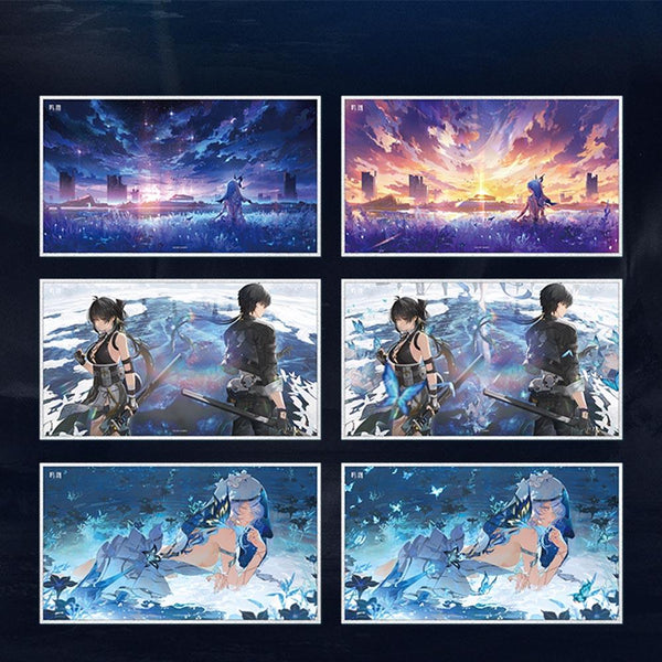 WuWa Resonator Theme The Shorekeeper Lenticular Colored Paper