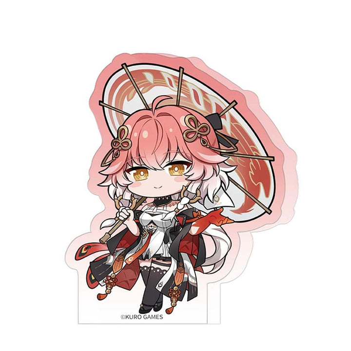 WuWa Resonator Theme Tracking Colored Window Chibi Acrylic Stand