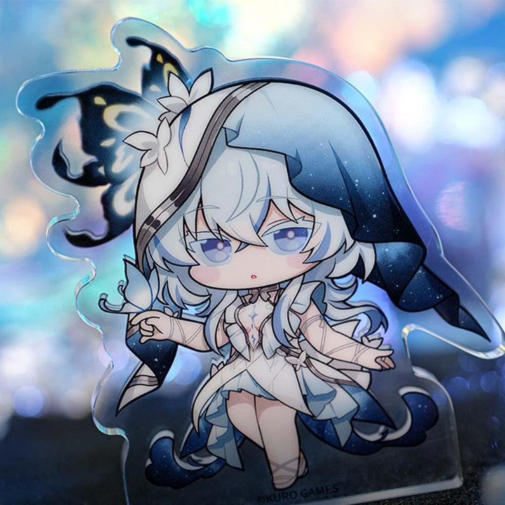 WuWa Resonator Theme Tracking Colored Window Chibi Acrylic Stand