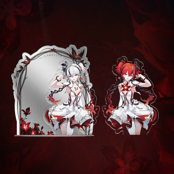 WuWa Resonator Themed Mirror Acrylic Stand