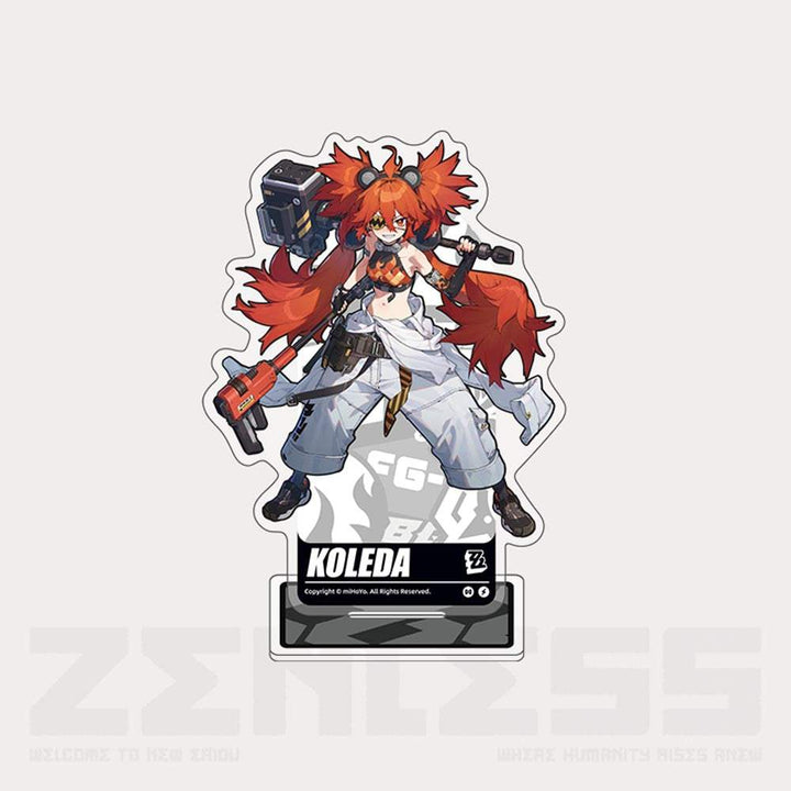 ZZZ Belobog Heavy Industries Character Acrylic Stand