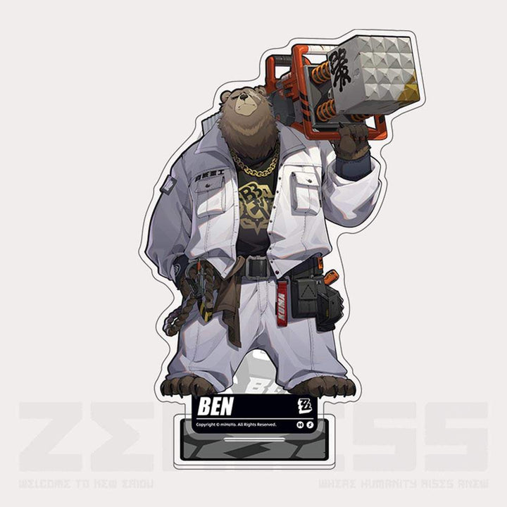 ZZZ Belobog Heavy Industries Character Acrylic Stand