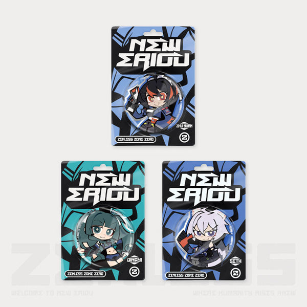 【 ZZZ 】Criminal Investigation Special Response Team Q Version Badge