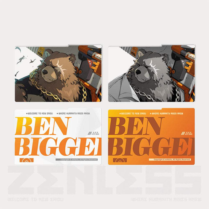 ZZZ Mindscape Cinema Series Belobog Heavy Industries Framed Acrylic Standee Set