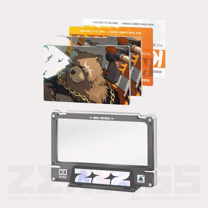 ZZZ Mindscape Cinema Series Belobog Heavy Industries Framed Acrylic Standee Set