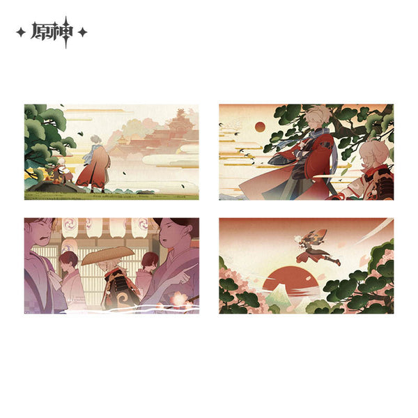 Genshin Official Theme Series Postcards
