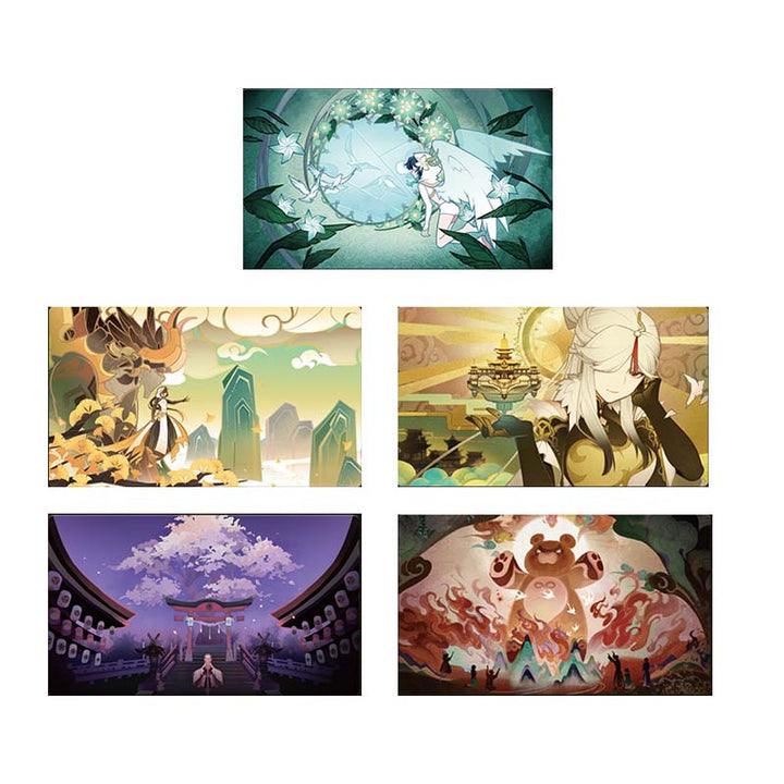 Genshin Official Theme Series Postcards